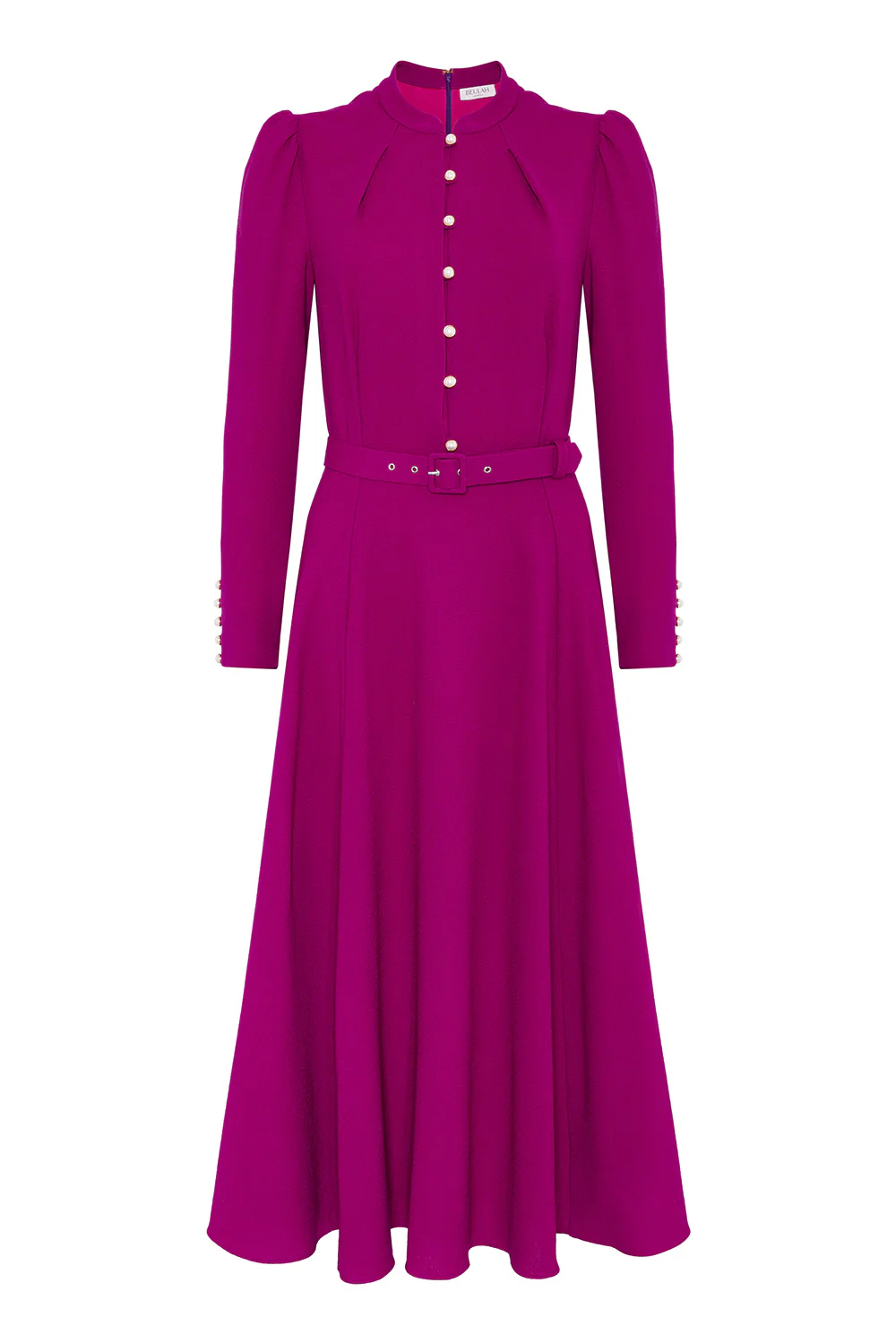 Ahana Purple Long Sleeve Dress - Image 8