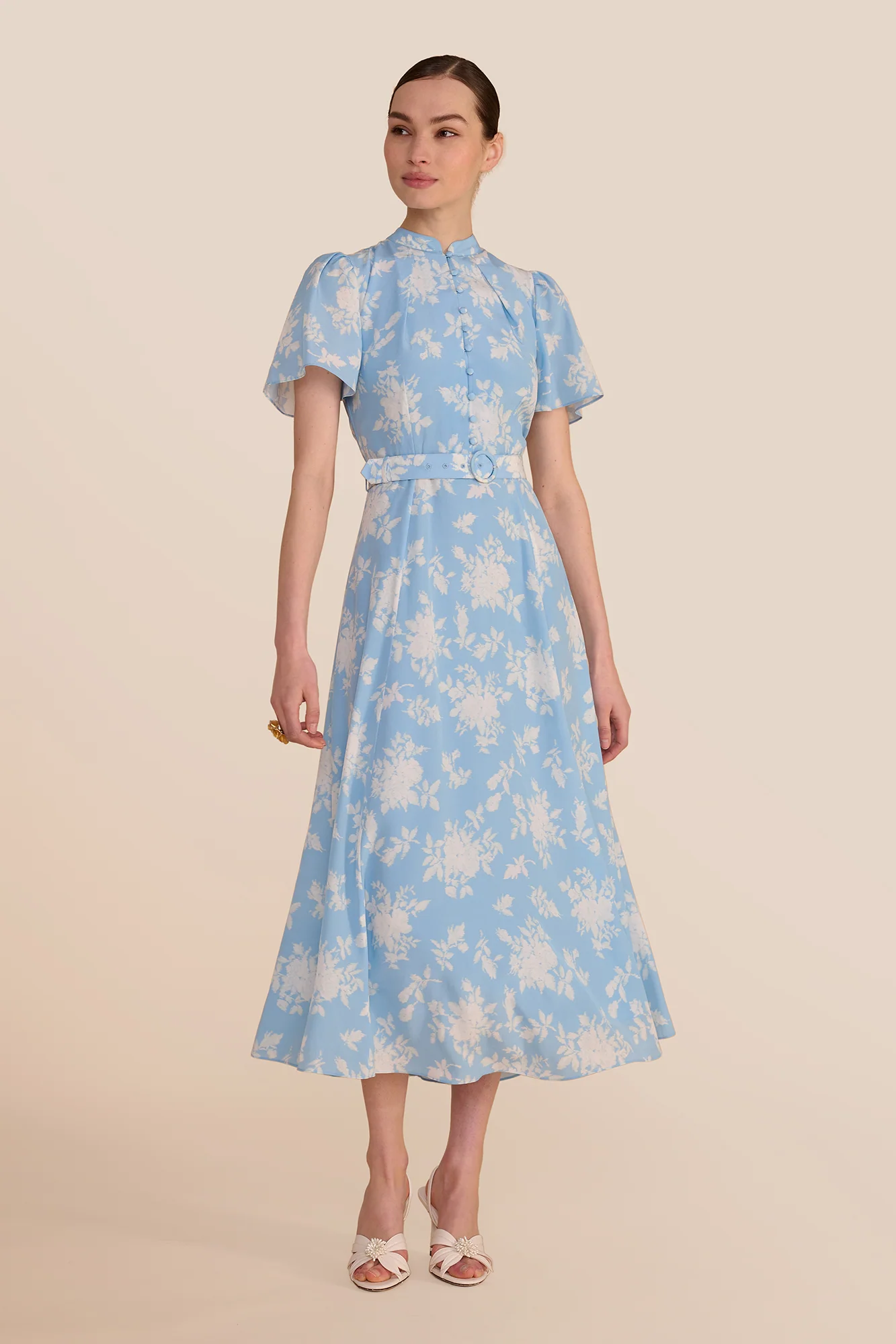 Ahana Rose Short Sleeve Dress - Image 3