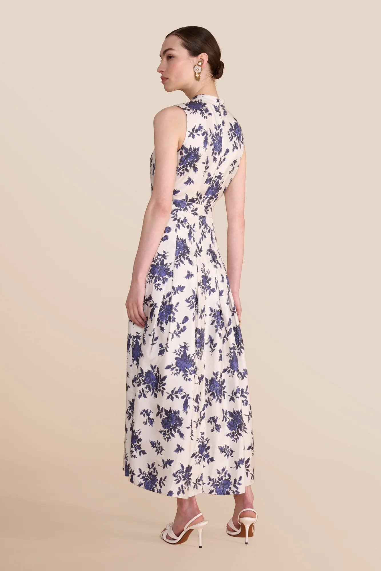 Annabel Hatched Rose Dress - Image 11