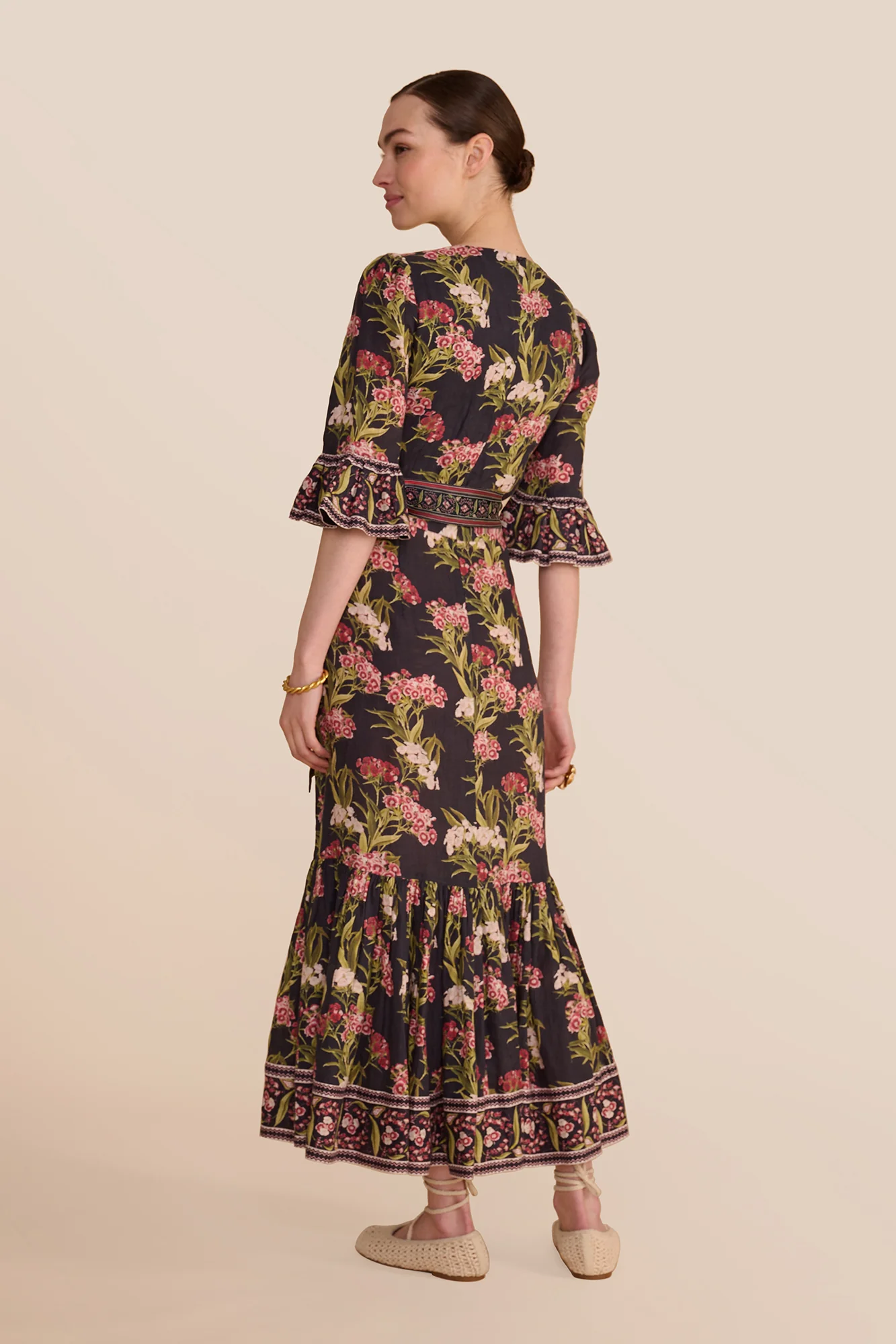 Aster Navy Geranium Dress - Image 8