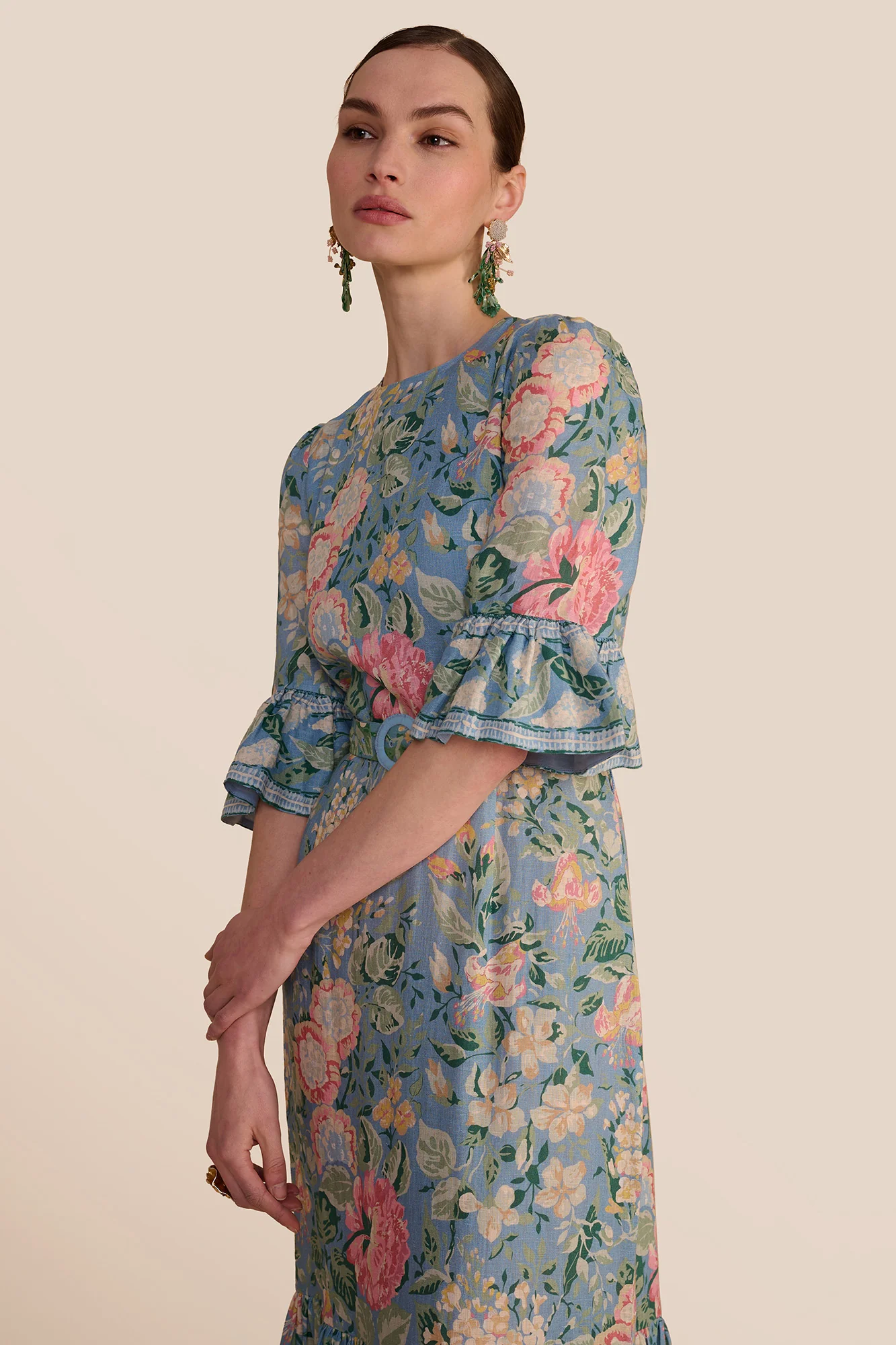 Aster Romantic Floral Dress - Image 8