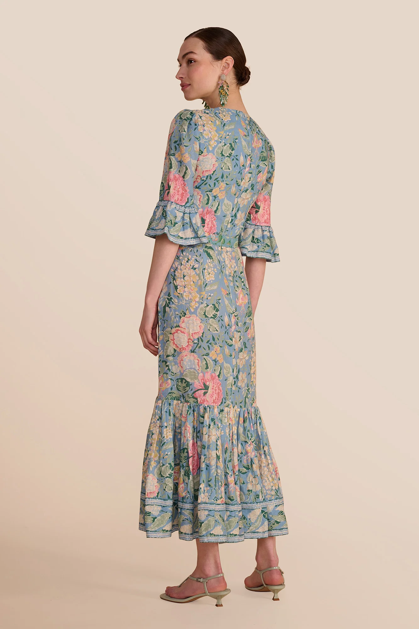 Aster Romantic Floral Dress - Image 9