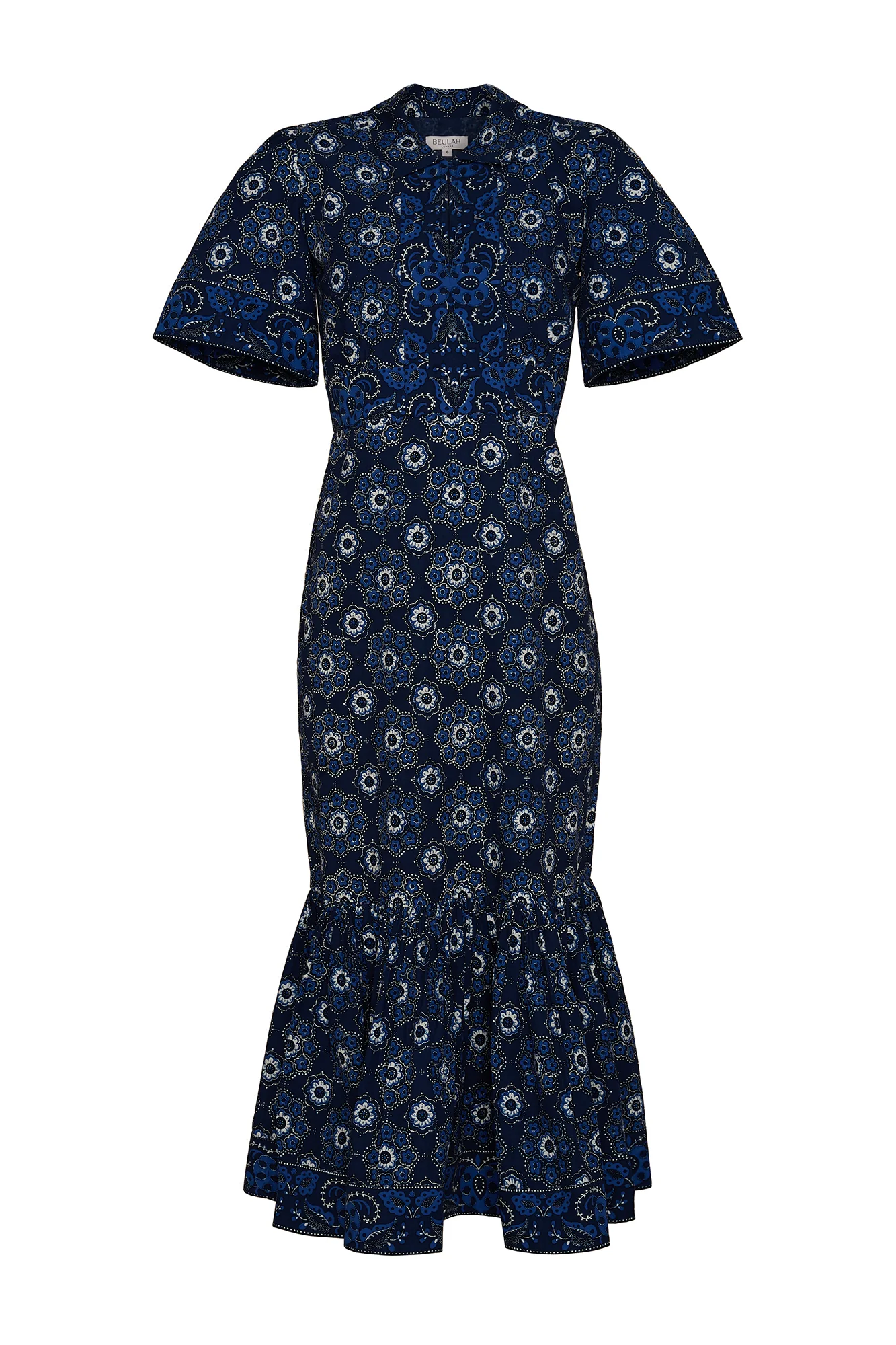 Felicity Navy Floral Dress - Image 9