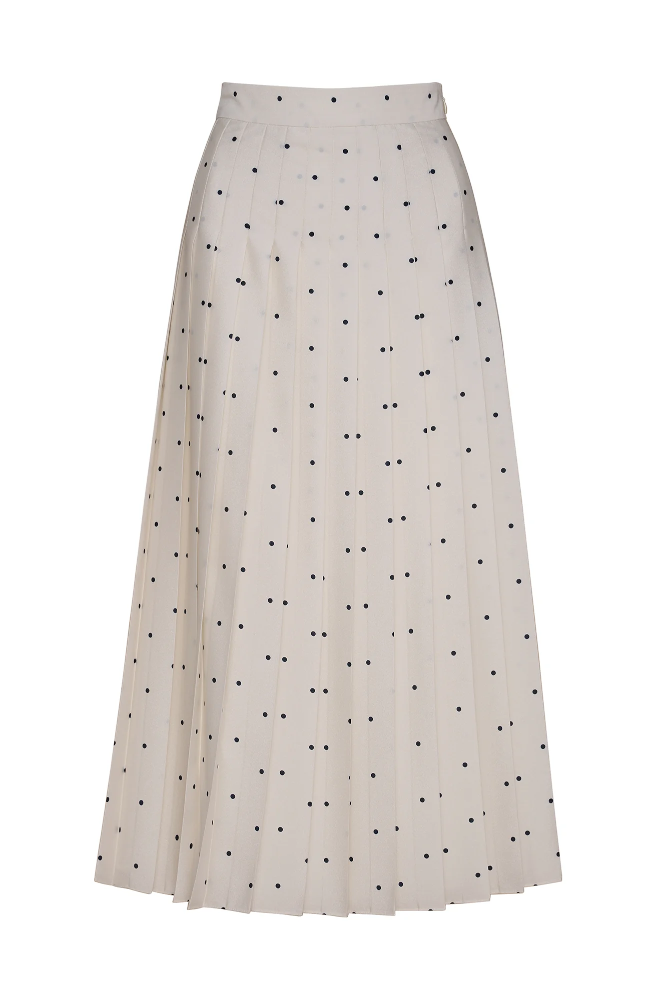 Fern Polka Dot Pleated Skirt - Image 6