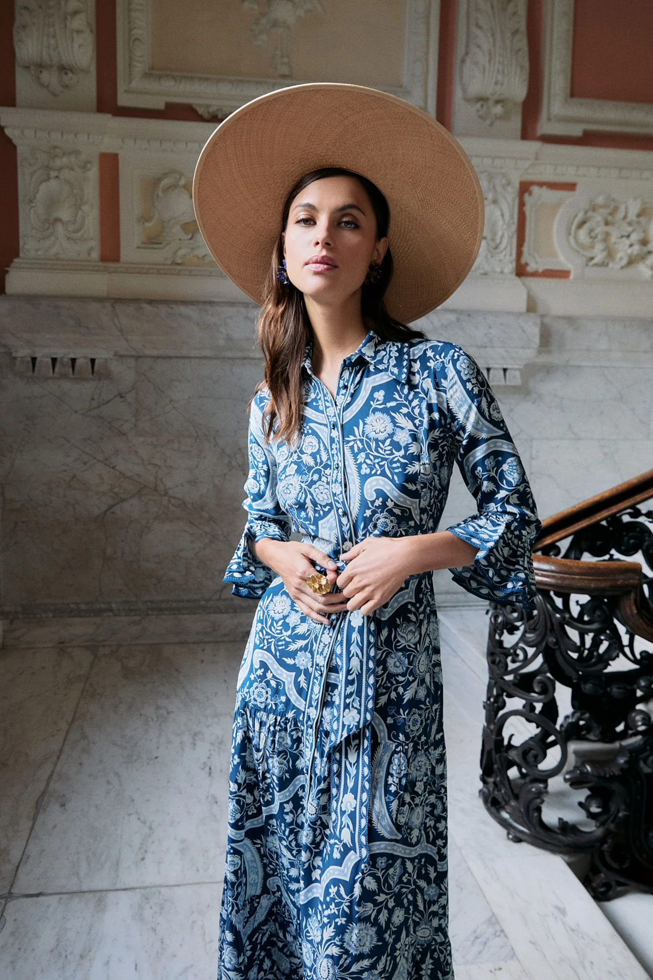 Nalini Jaipur Tile Dress - Image 11