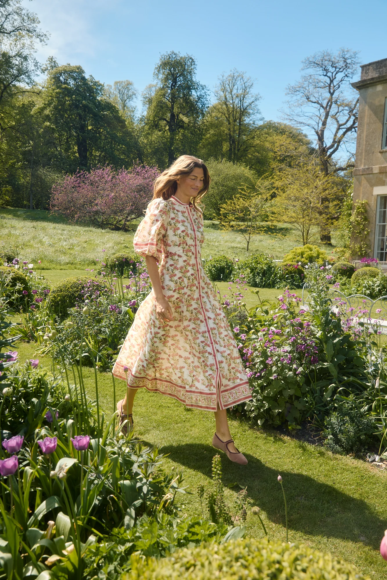 Raika White Geranium Dress - Image 3