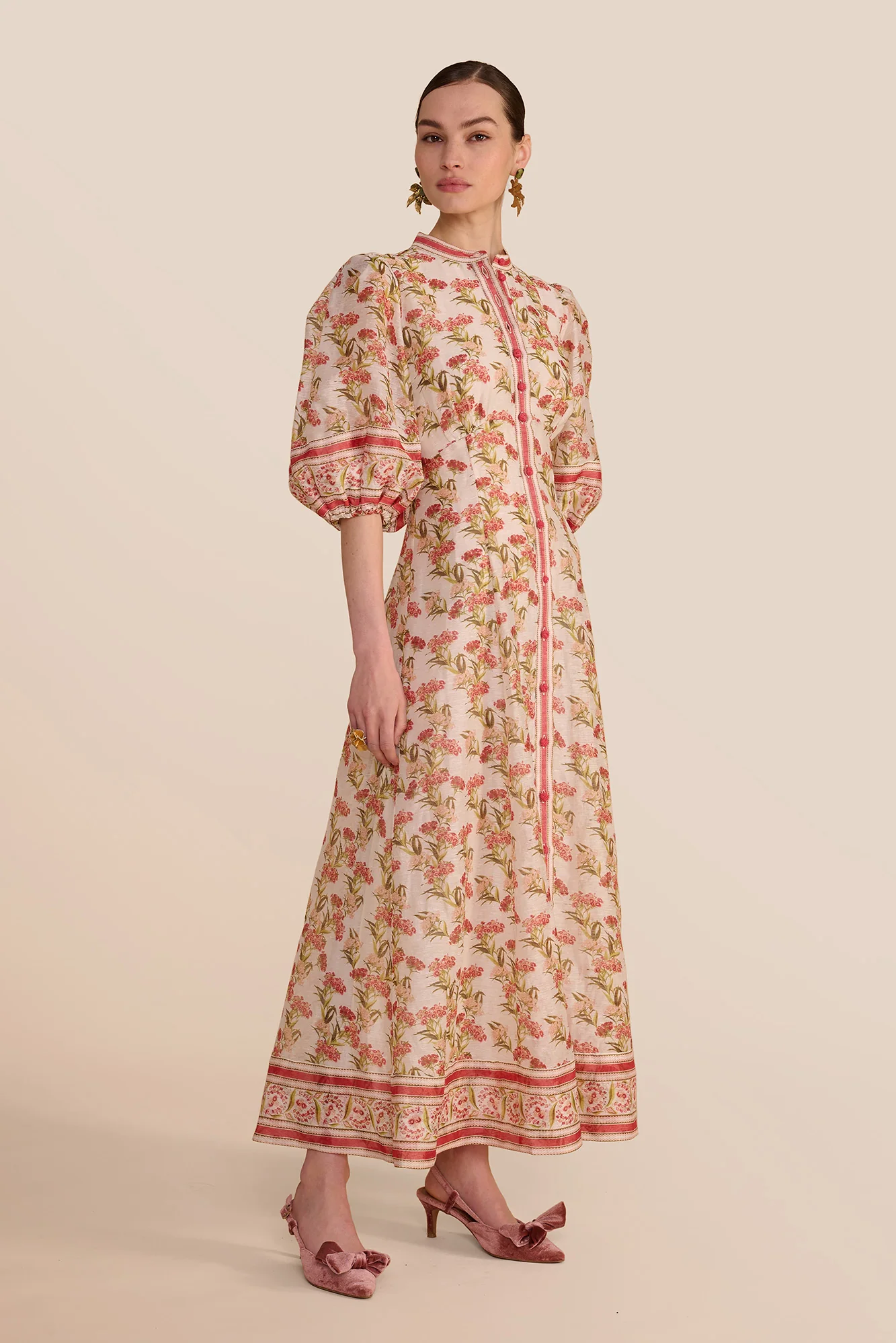 Raika White Geranium Dress - Image 4