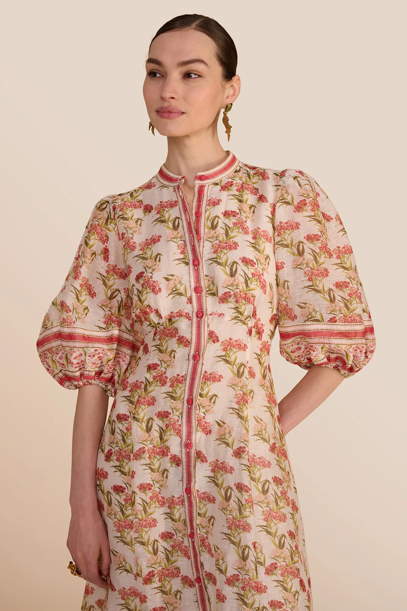 Raika White Geranium Dress - Image 5