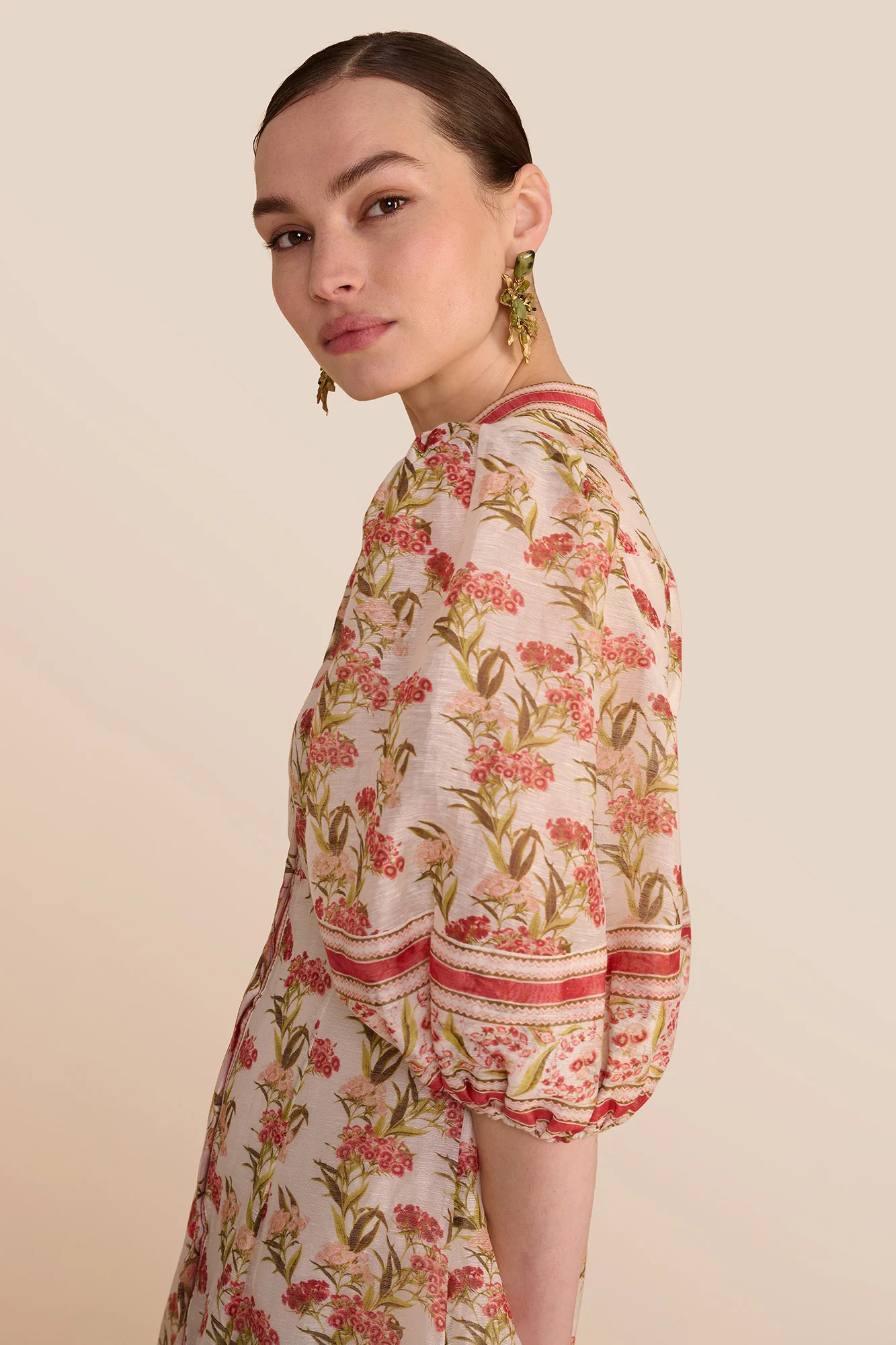 Raika White Geranium Dress - Image 6