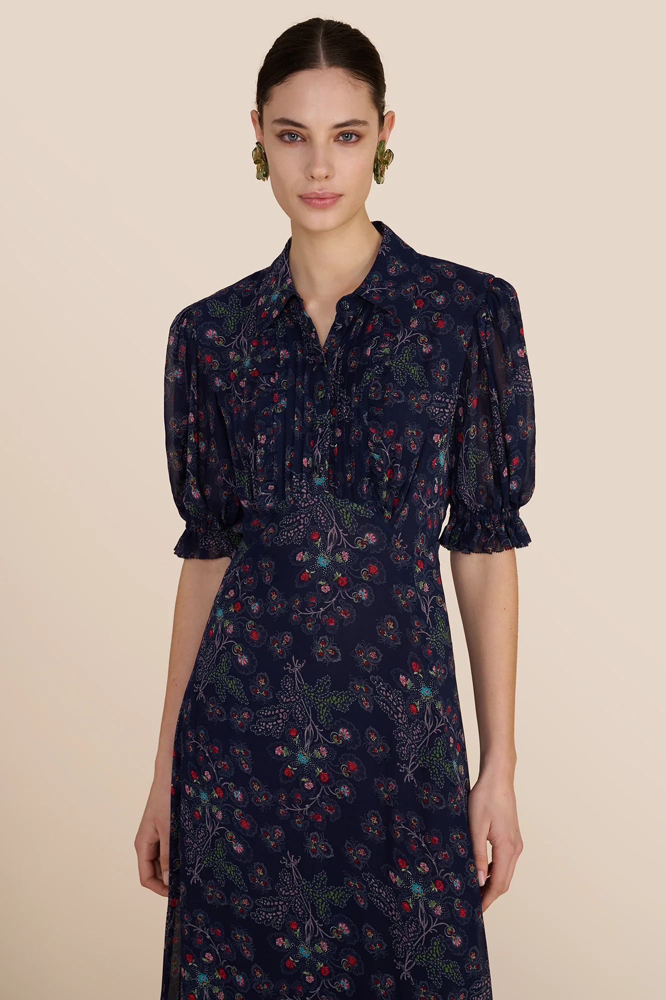 Ramona Navy Heart Dress - Image 5