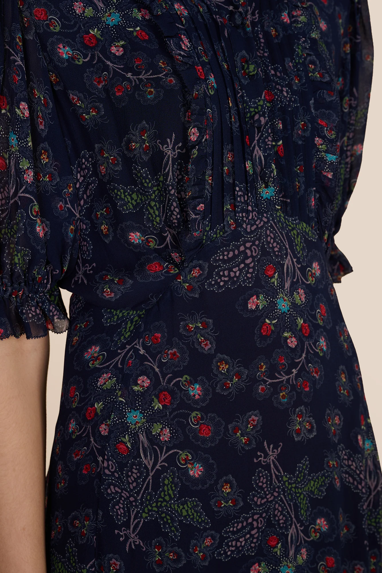 Ramona Navy Heart Dress - Image 7