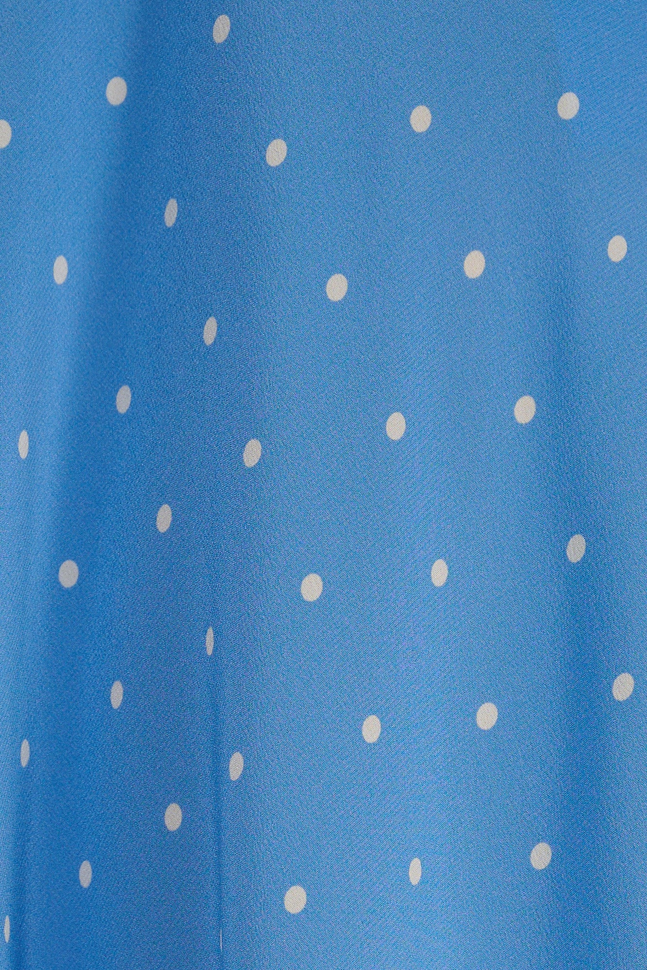 Serena Cornflower Polka Dot Blouse - Image 6