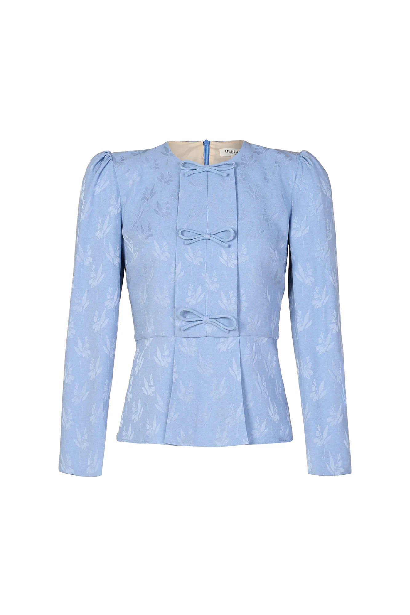 Serena Floral Jacquard Blouse - Image 6