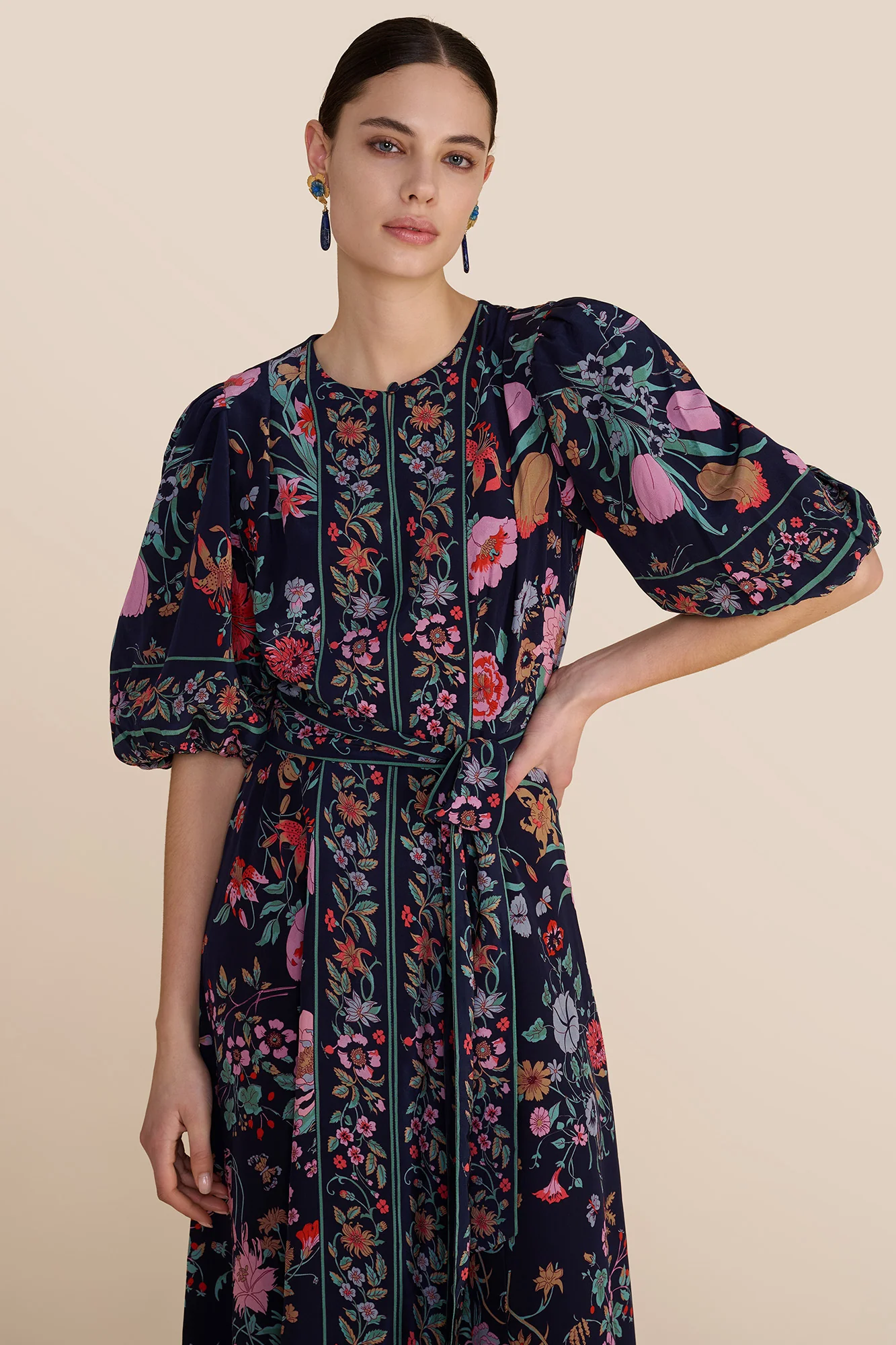 Sienna Floral Bouquet Dress - Image 4