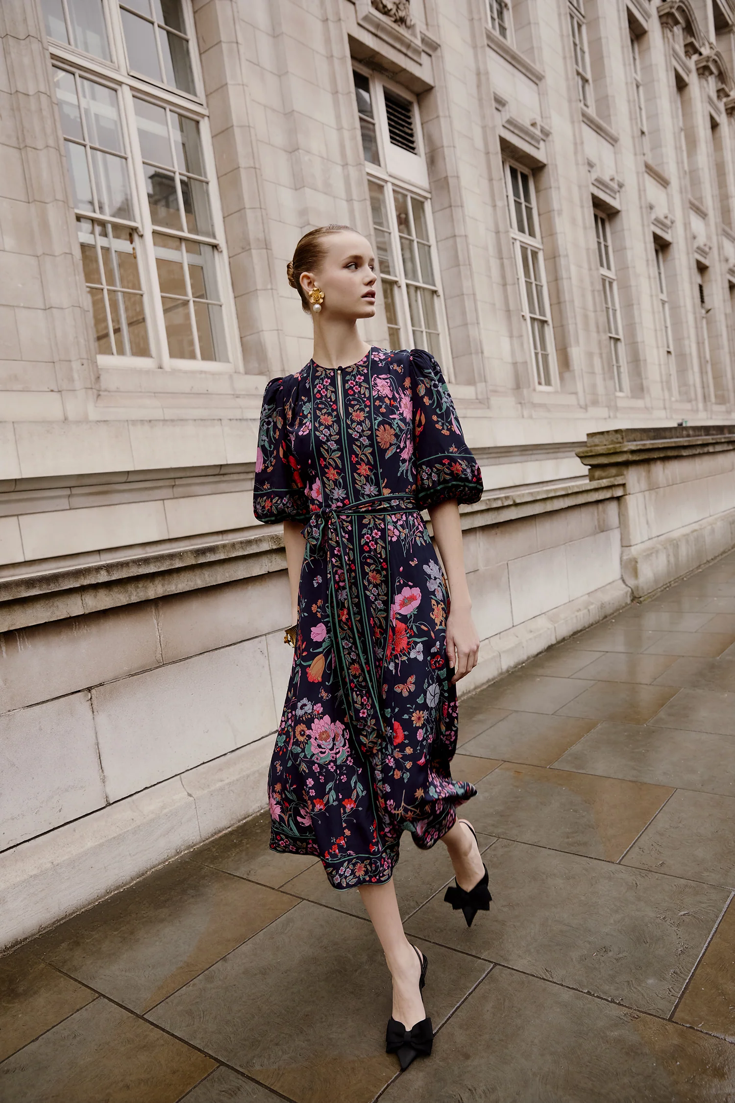 Sienna Floral Bouquet Dress - Image 9