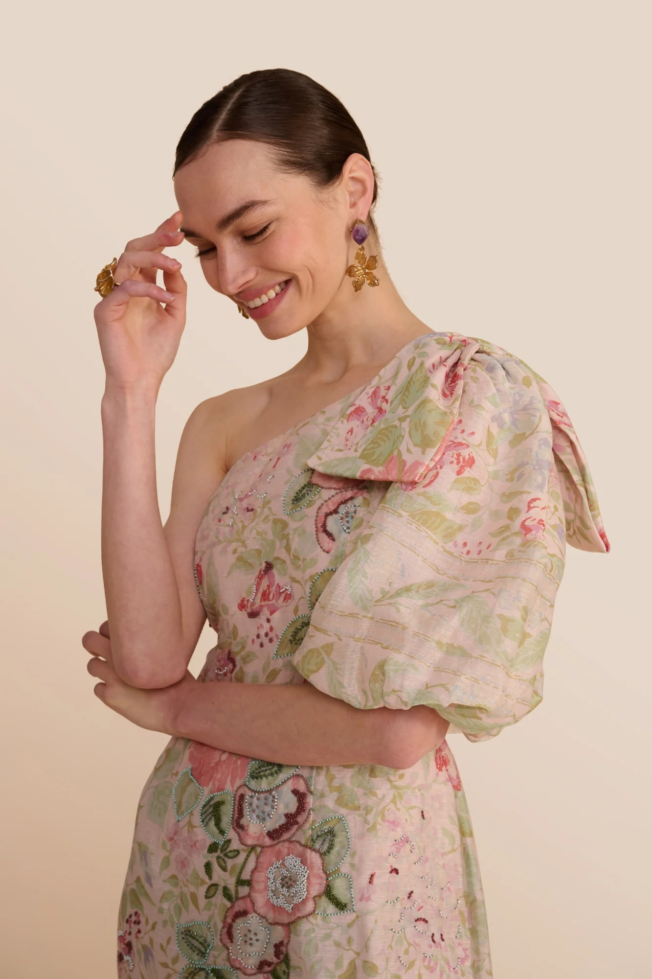 Solange Romantic Floral Dress - Image 4
