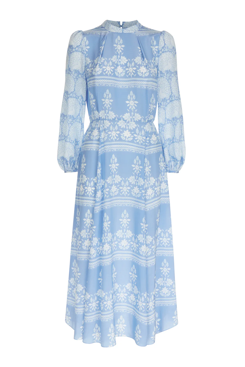 Sonia Cornflower Blouson Sleeve Dress - Image 10