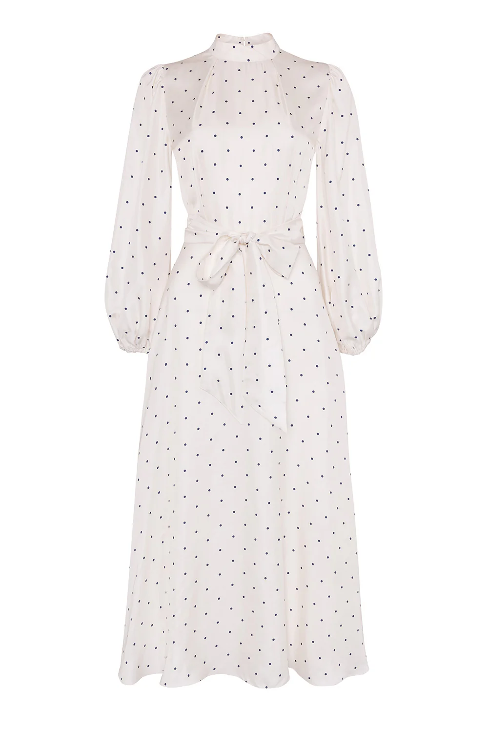 Sonia Polka Dot Midi Dress - Image 9