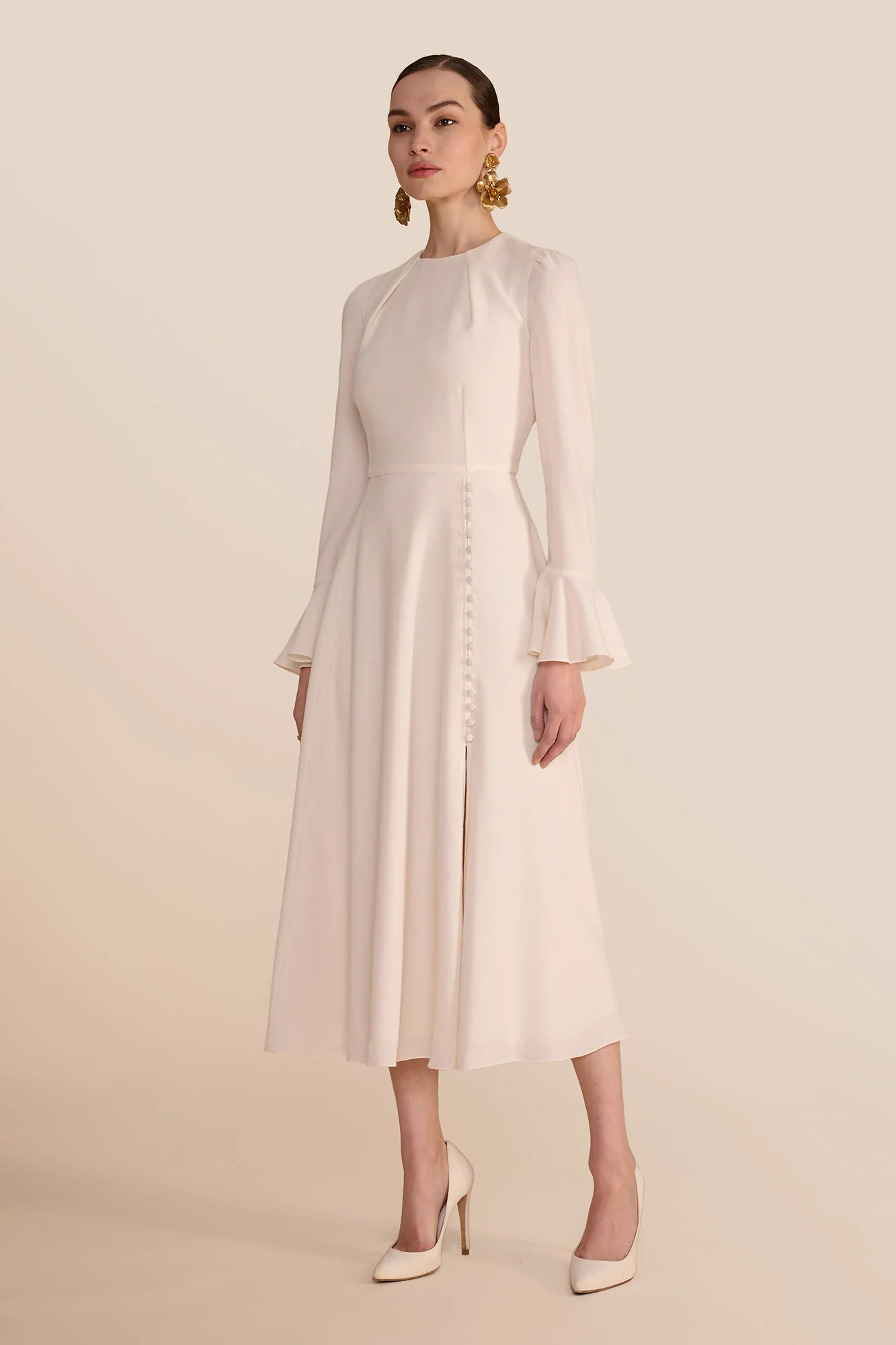 Yahvi Cream Dress - Image 3