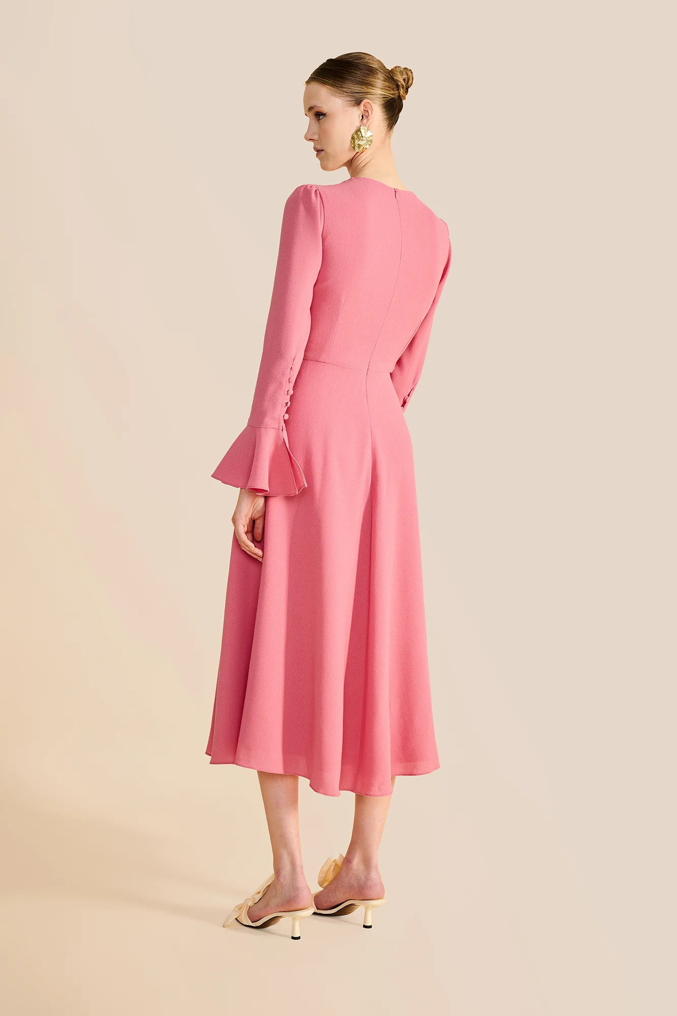 Yahvi Dusty Pink Dress - Image 6