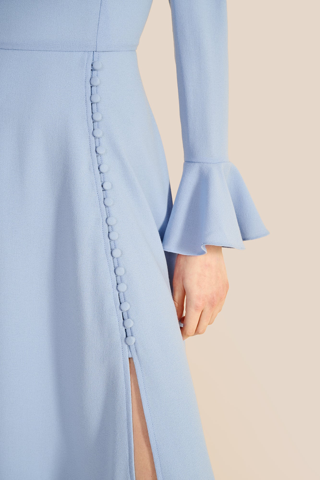 Yahvi Pale Blue Dress - Image 7